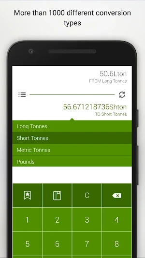 Quick Conversion Units Screenshot 2