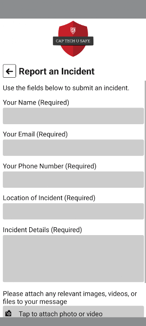 Cap Tech U Safe Screenshot 3