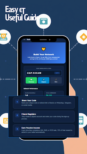 Zapero Earning App Help Screenshot 3