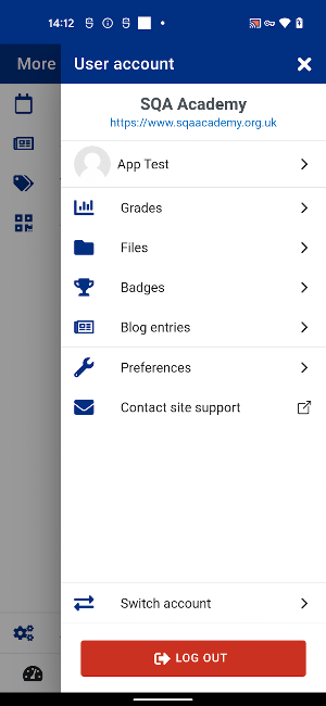 SQA Academy Screenshot 2