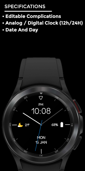 Stiff Night - watch face Screenshot 3
