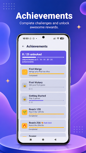 2048 - Number Merge Puzzle Screenshot 3