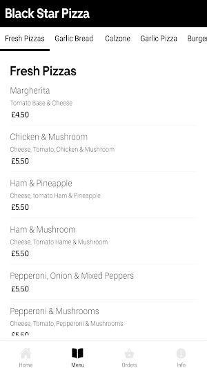 Black Star Pizza L15 Screenshot 1