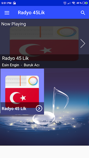 Radyo 45lik App TR free listen Screenshot 1