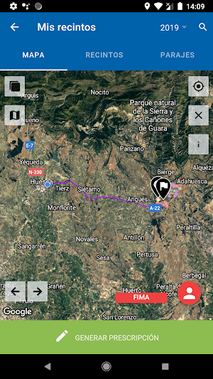 Cuaderno Campo SCA S Sebastián Screenshot 1