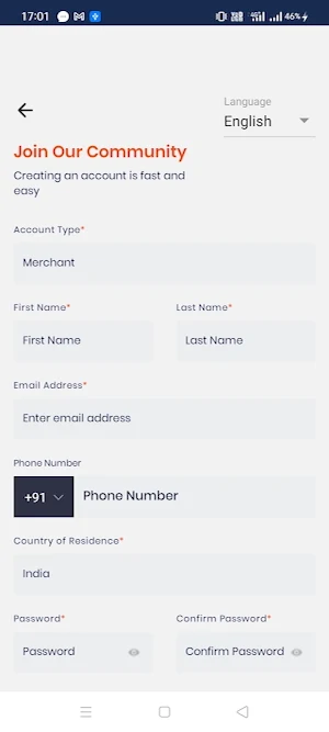 RapiXchangE Pay Merchant Screenshot 1
