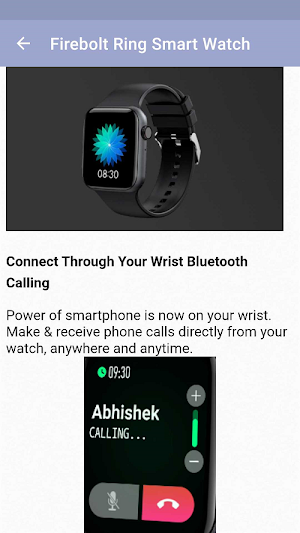 Firebolt Smart Watch Guide Screenshot 3