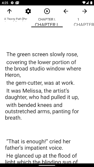 Book, A Thorny Path [Per Asper Screenshot 1