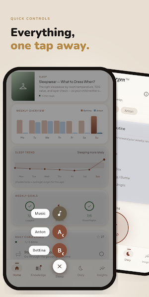 Baby Sleep – sicher & geborgen Screenshot 1
