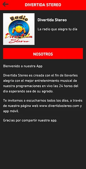 Divertida Stereo Screenshot 1