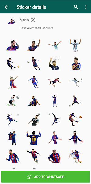 Messi Stickers Screenshot 3