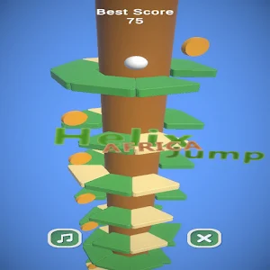 Helix Jump Africa Screenshot 0