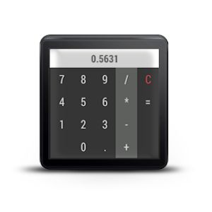 Calculator For Wear OS (Android Wear) Screenshot 1