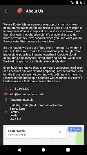 Foster Mann Limited Screenshot 1