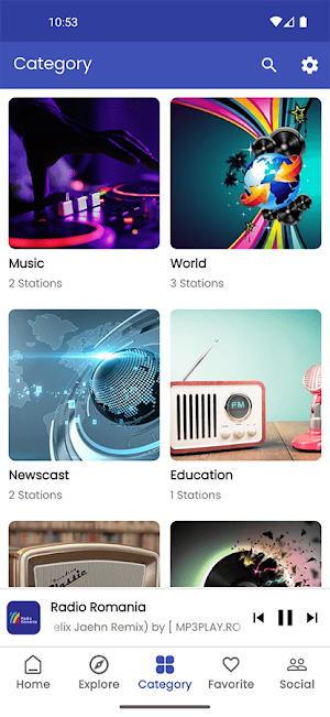 Radio Universal-5000+ Stations Screenshot 1