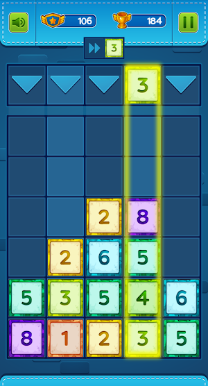 2048 Drop And Merge Games 2022 Screenshot 1