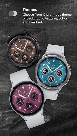 Stratosfera: Analog Watch Face Screenshot 1