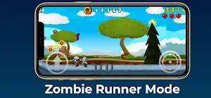 Zombie Brain Rain - Zombie Run Screenshot 3