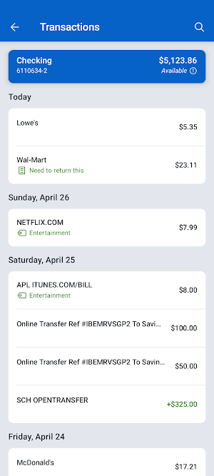 MCBANK Connect Screenshot 2