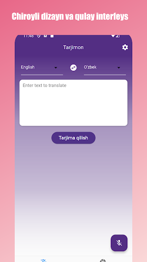 Inglizcha-O'zbekcha tarjimon Screenshot 0