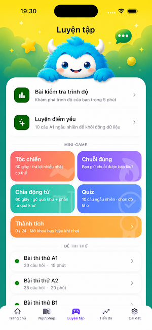 MonGramm: English Grammar Screenshot 1