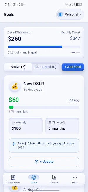 Nett Income & Expense Tracker Screenshot 1