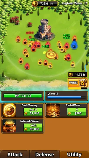 Idle Tower Defense Classic Screenshot 2