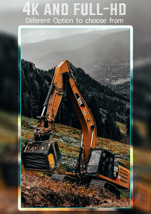 Excavator Wallpaper HD Screenshot 1