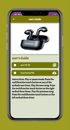 lenovo livepods lp40 Guide Screenshot 2