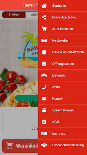 Hawaii Pizza Gersthofen Screenshot 2