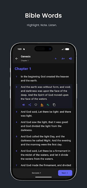 English Bible – Audio & Songs Screenshot 3