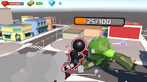 Stickman Monster Battle 3D Screenshot 3