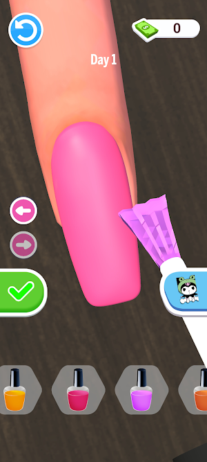 Kuromi Nail Art Salon Screenshot 1