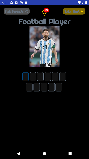 Guess Football Player Quiz Screenshot 3