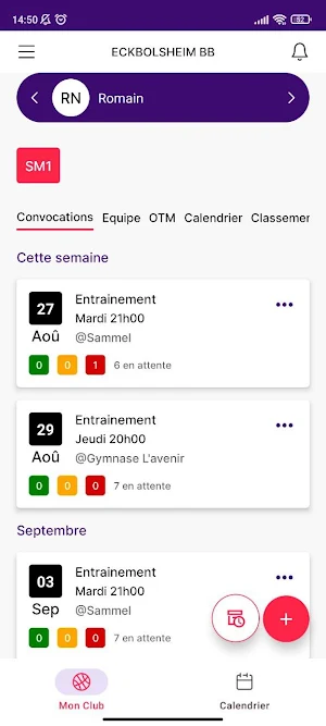 Mon Club Basket Ball Screenshot 0