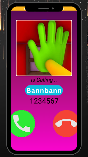 Scary Bambam Fake Call & chat Screenshot 2