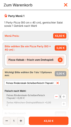 PizzaKingFresh Ofterdingen Screenshot 3