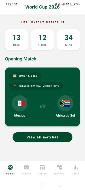 World Cup 2026: Fixtures Screenshot 0