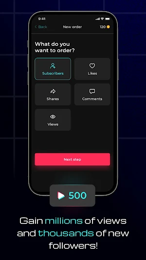 TikViral Boost Likes Followers Screenshot 1