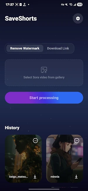 SaveShorts - Remove Watermark Screenshot 0