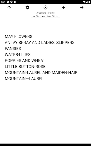 Book, A Garland for Girls Screenshot 2