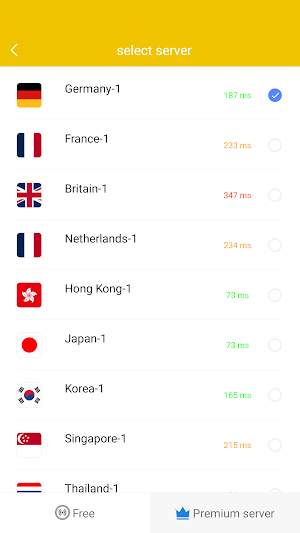 VPN Germany - DE VPN Proxy Screenshot 1