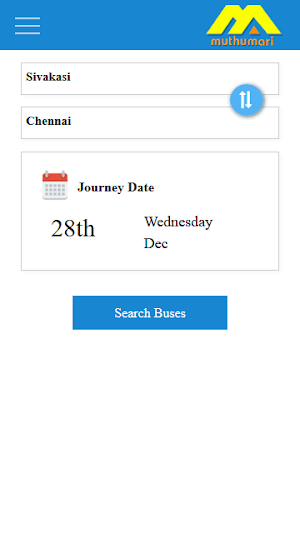Muthumari Travels - Bus Ticket Screenshot 0