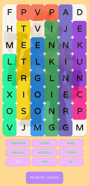 Word Search: Video games Screenshot 1