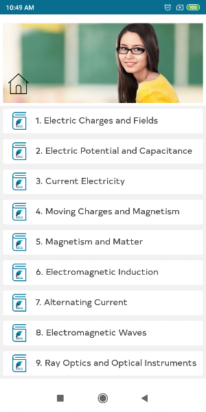 NCERT Solutions for Class 12 Physics in English Screenshot 1