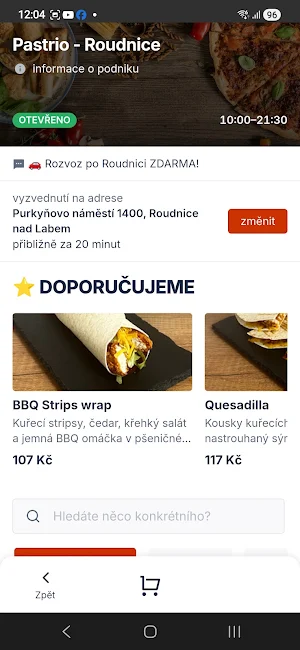 Pastrio bistro Screenshot 3