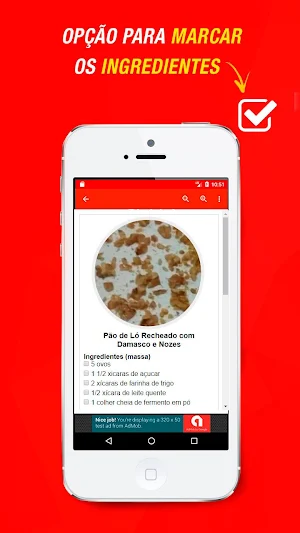 Receitas de Pão de Ló Screenshot 1