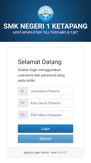 CBT SMKN 1 Ketapang Screenshot 0