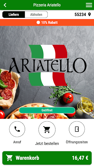 Pizzeria Ariatello Screenshot 0