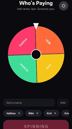 Who's Paying Screenshot 2